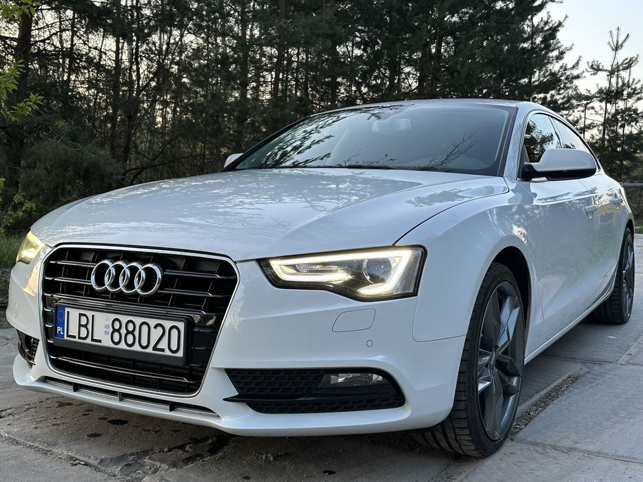AuDi A5 lift biała quattro alufelgi x2 Radar