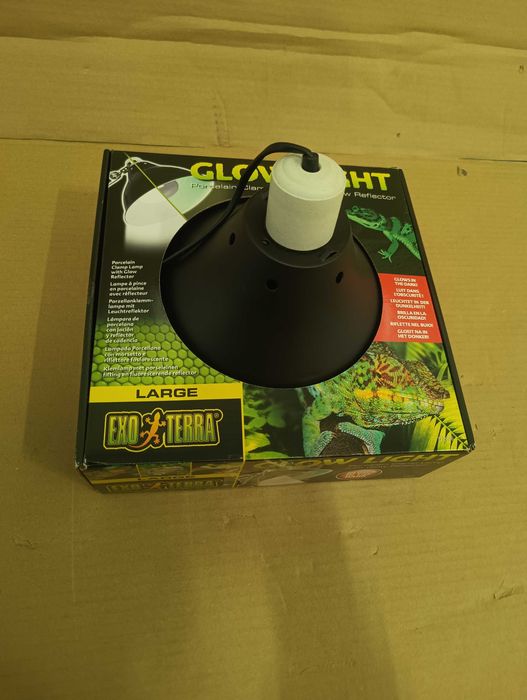 lampa Exo Terra  porcelanowa lampa zaciskowa do ogrzewania terrarium