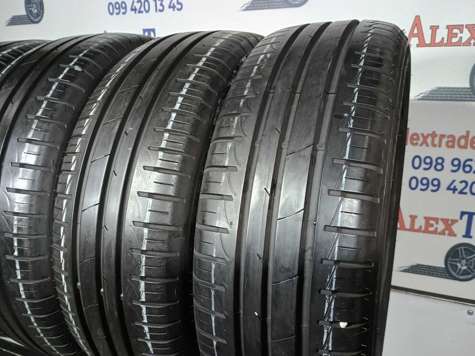 4шт 185/55 15 Goodyear EfficientGrip літні шини вживані, протектор 7мм