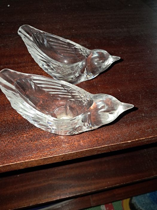 Dois passarinhos cristal arques