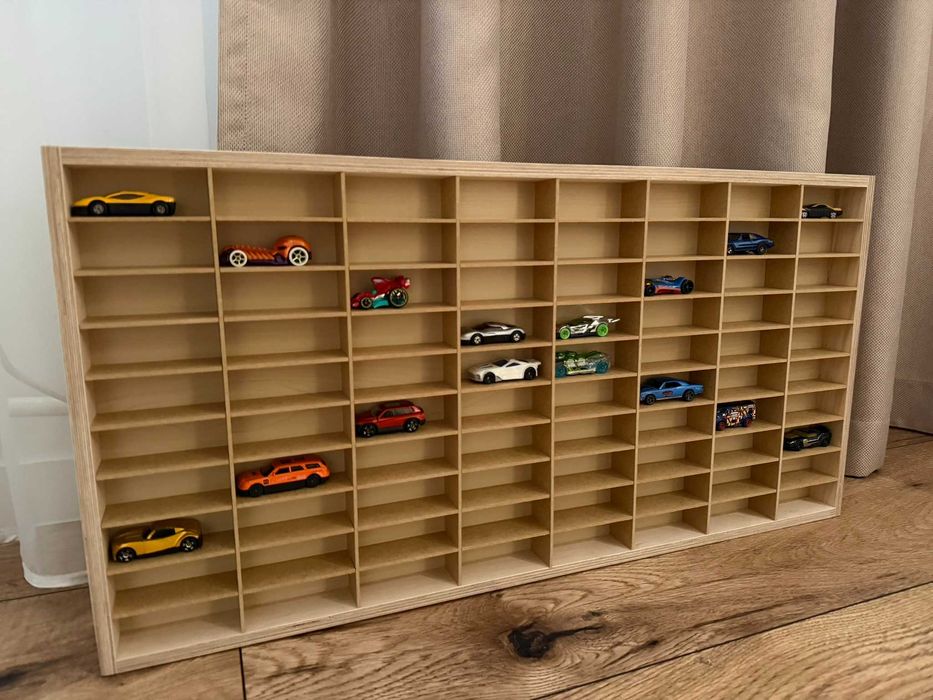 półka na zabawki resoraki 1:64 80 MIEJSC Regał na samochodziki autka produkt NOWY