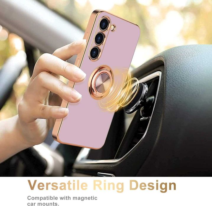 Etui/Case Samsung s23 5g PREMIUM SILICONE fioletowy