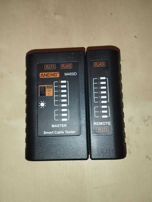 Testador De Cabo De Rede RJ45 e RJ1164172212277761120