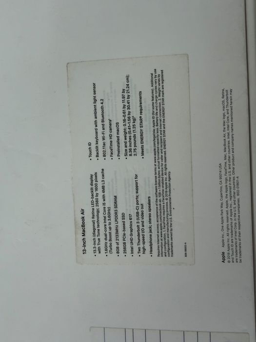Продам MacBook air13 (2020)