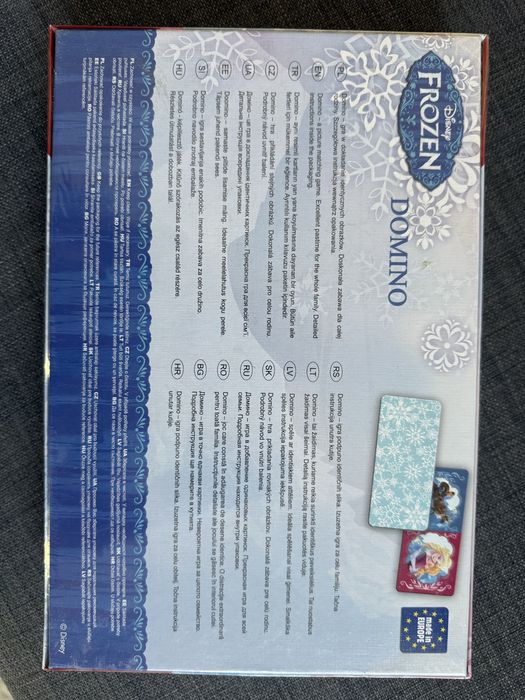 Domino Disney Frozen Trefl wiek 3+