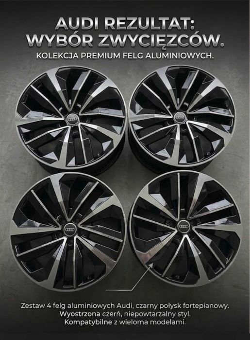 Audi oryginalne 20 Alufelgi 5x112 E tron