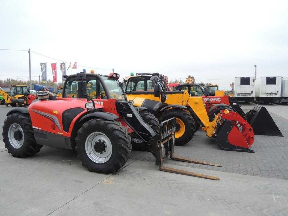 Wynajem najem ładowarki teleskopowe ładowarka teleskopowa Manitou, JCB