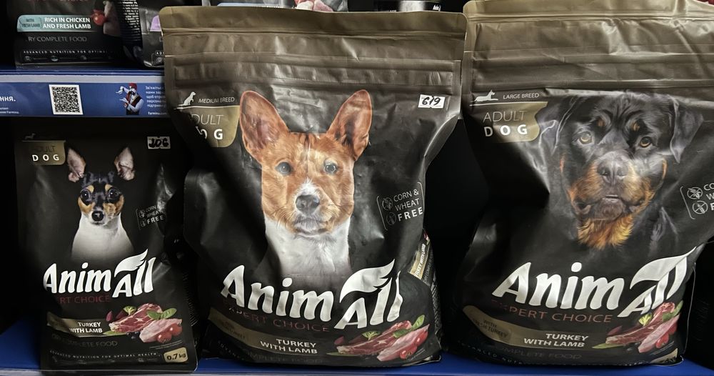 Animall сухий корм для собак