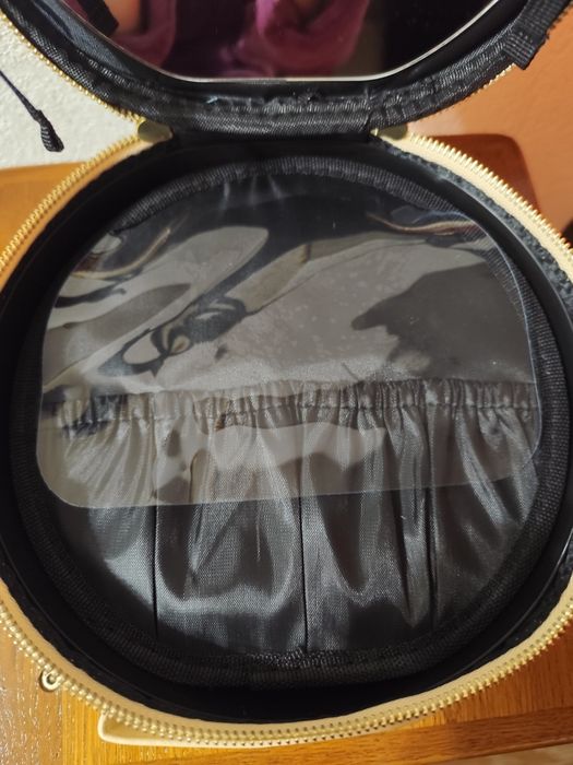 Органайзер з дзеркалом дорожній для косметики