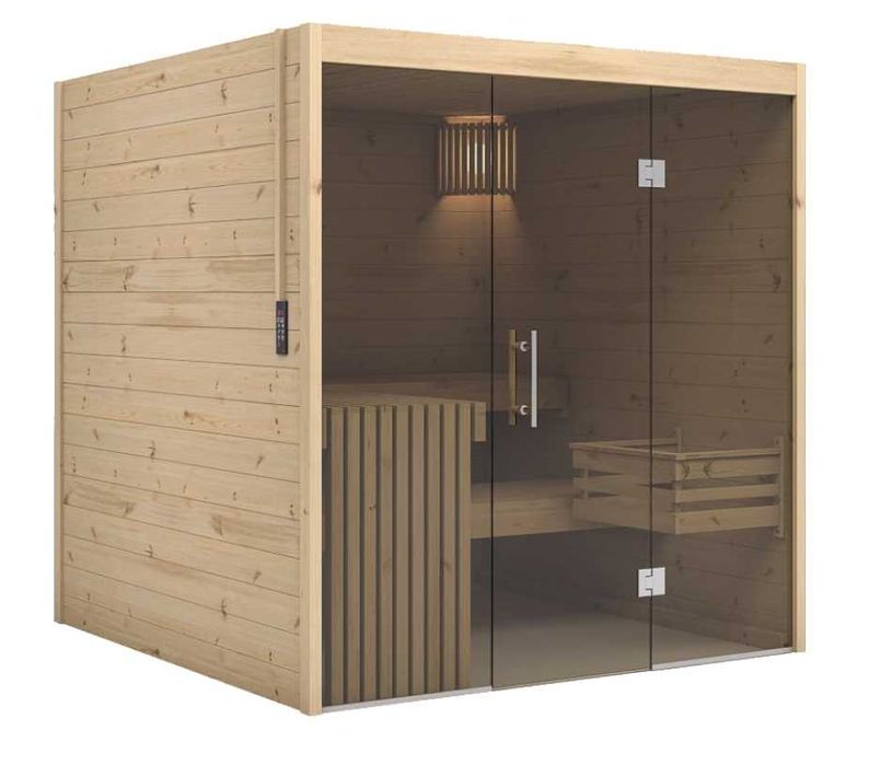 Domowa Sauna Fińska Przeszklona 4 osoba - nr. 2020