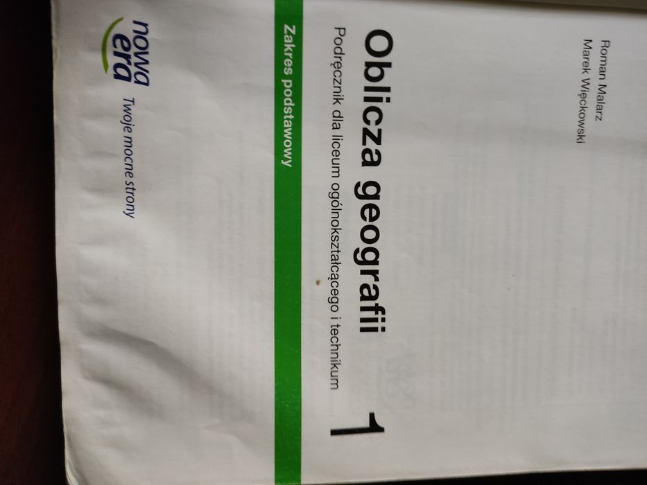 Oblicza geografii podręcznik