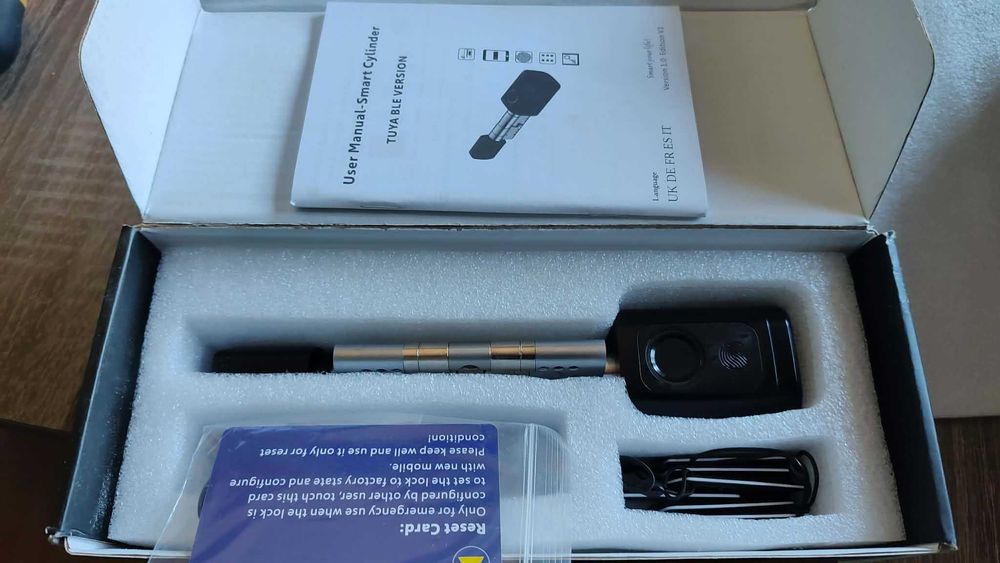 Tuya Smart Bluetooth Cylinder Lock inteligentna wkładka do zamka drzwiowego