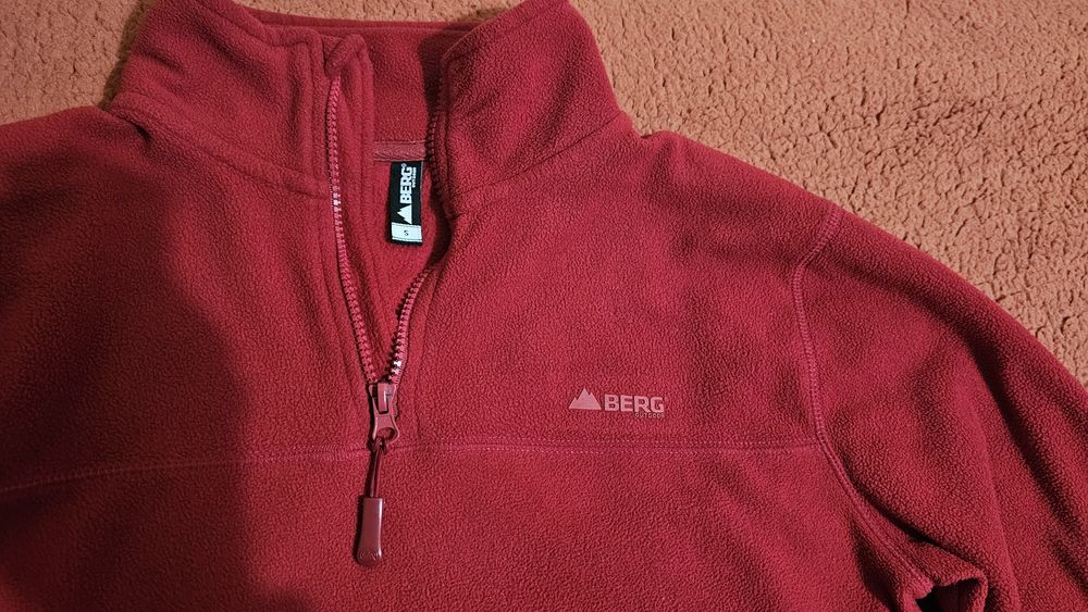 Camisola Sweat Polar vermelho Berg