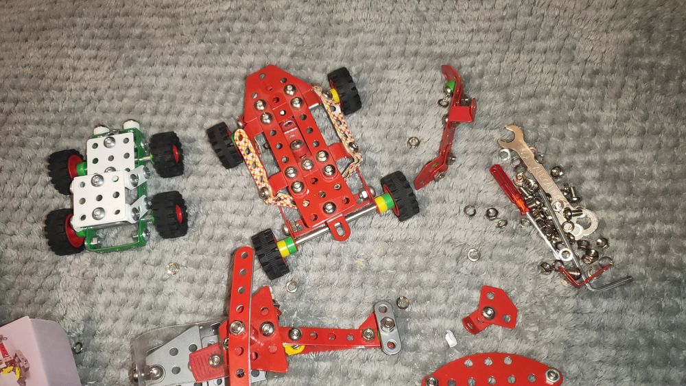 Zestawy mały konstruktor helikopter samolot wyścigówka