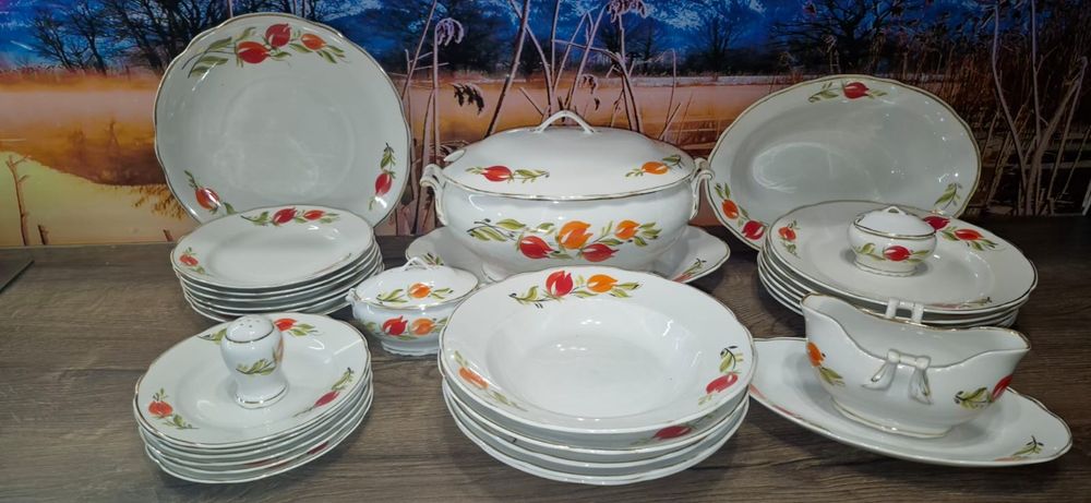 Столовий сервіз часів СРСР КОРОСТЕНСЬКИЙ фарфоровий завод