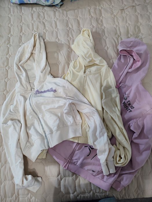 Кофтинки на замку доя дівчаток