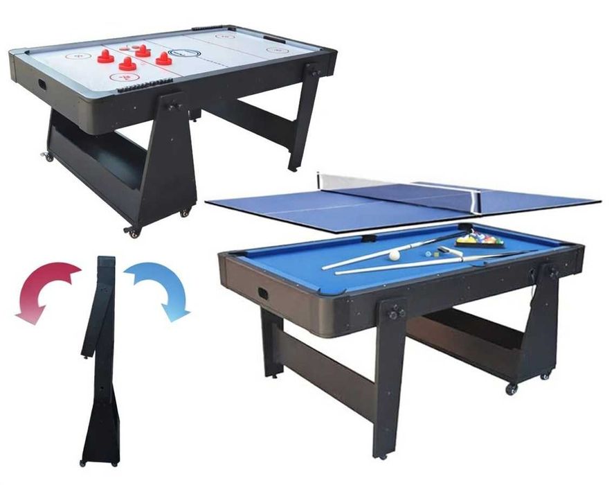 Stół bilardowy składany Vertical 3w1 Crush Bilard Cymbergaj Tenis