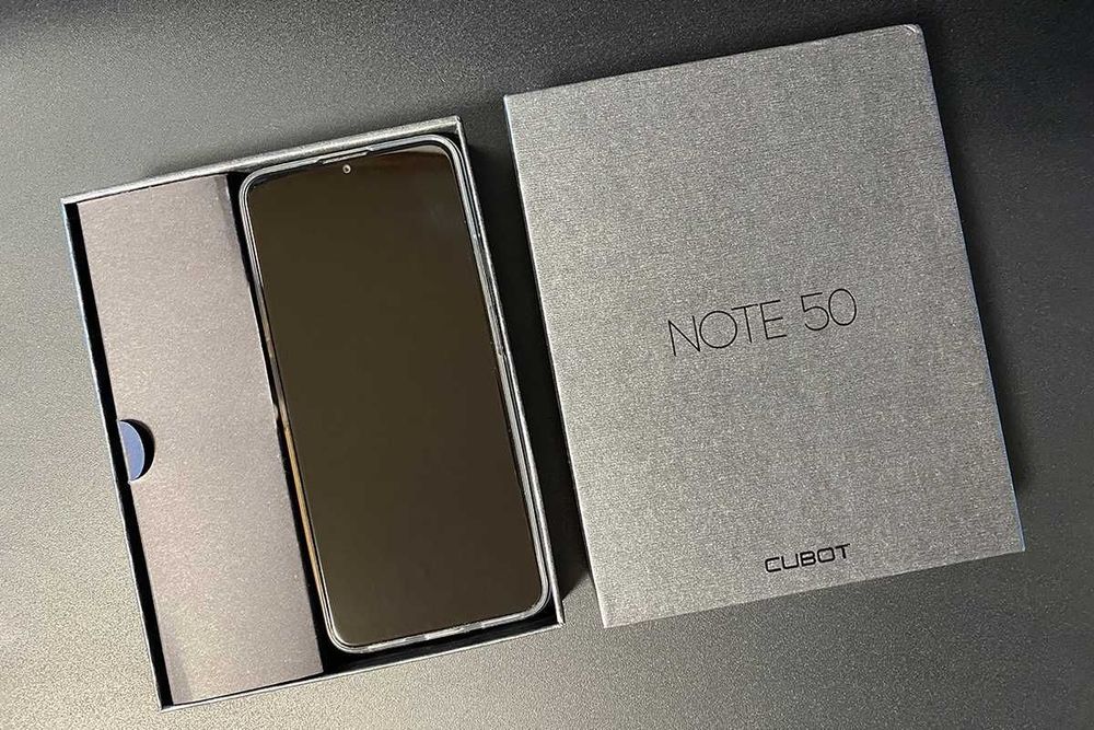 Cubot note50 black
