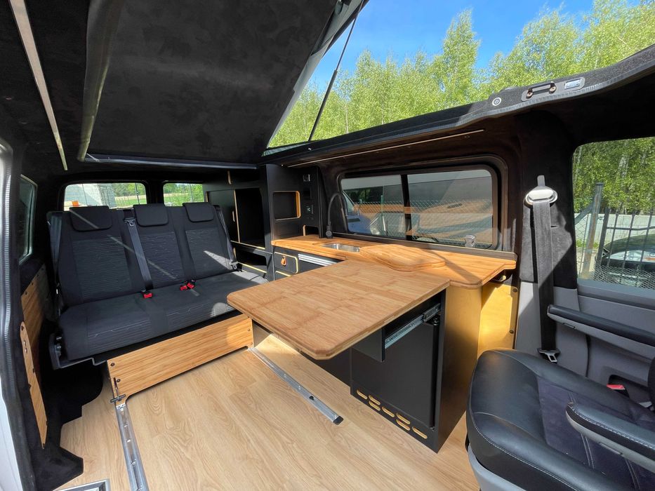 Kompleksowe zabudowy kempingowe, wszystkie auta dostawcze i terenowe