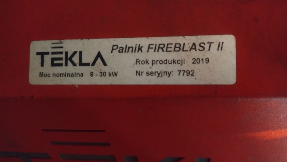 Piec na pellet Tekla Draco bio 30kw