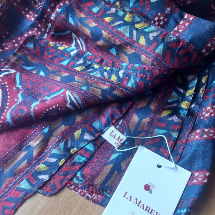 La Marey платок шарф шелк Англия