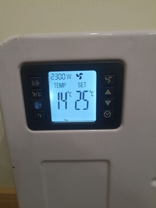 Aquecedor com comando