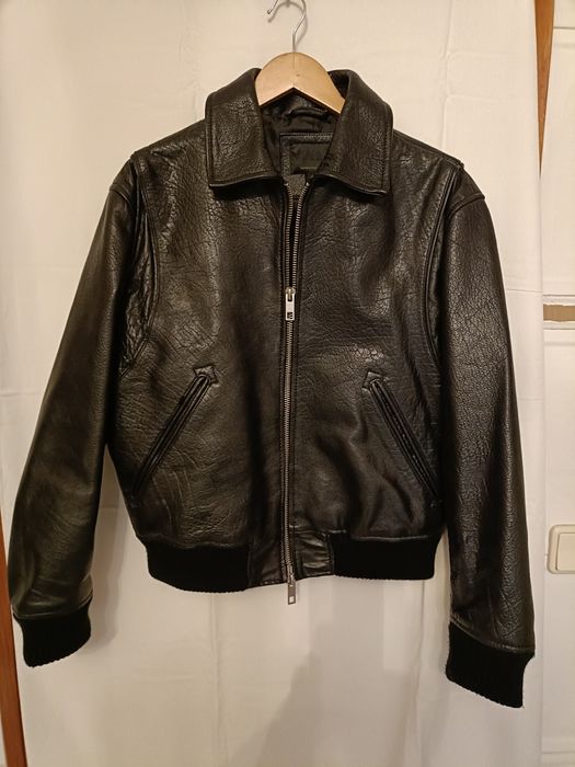 Blusão de pele ZARA, tamanho 38(40)