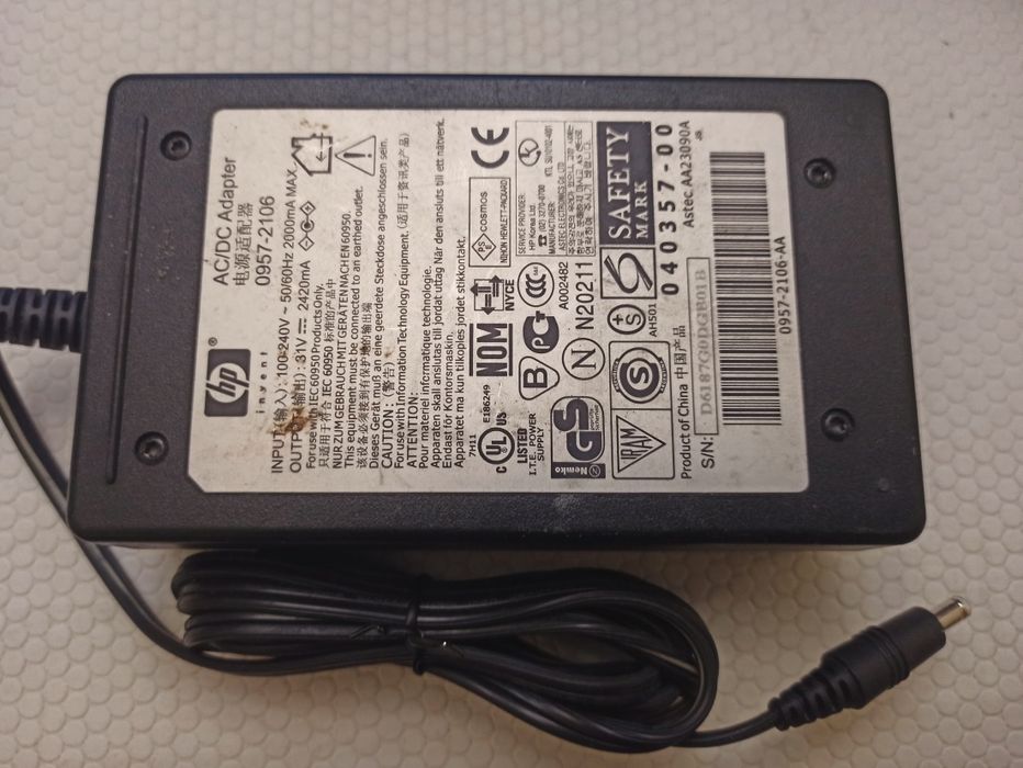 HP Multi-function Printer Chargers 0957+2231 and Others64739004963329124