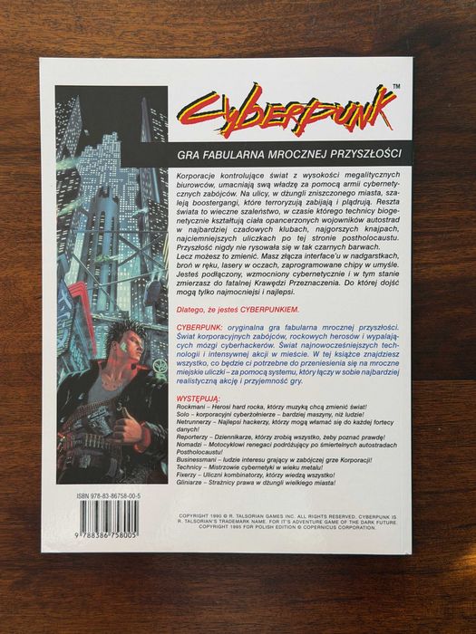 Cyberpunk 2020 – Gra Fabularna Mrocznej Przyszłości