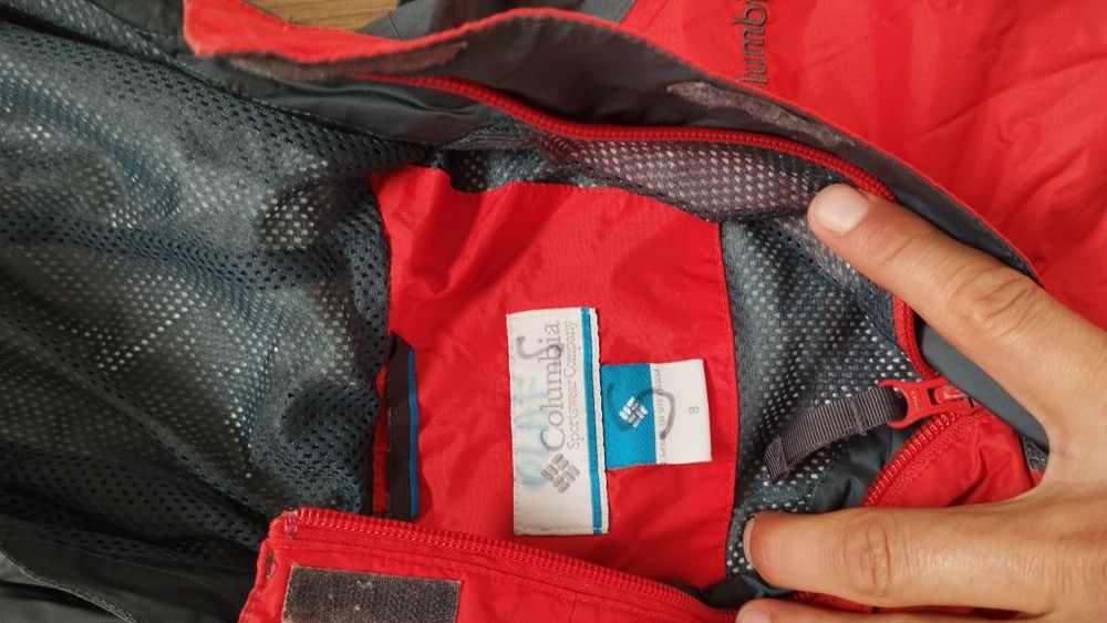 3 Kurtki chłopiec rozmiar S 126cm Marki Columbia 4F