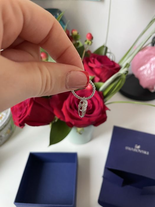 Brincos concha Swarovski