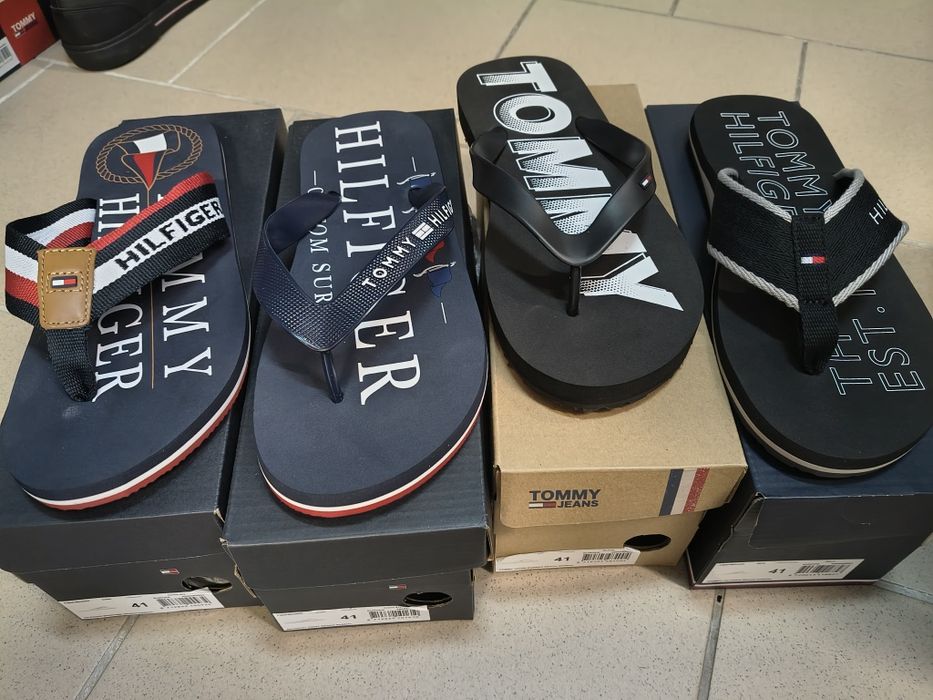 Japonki Tommy Hilfiger roz 41 męskie