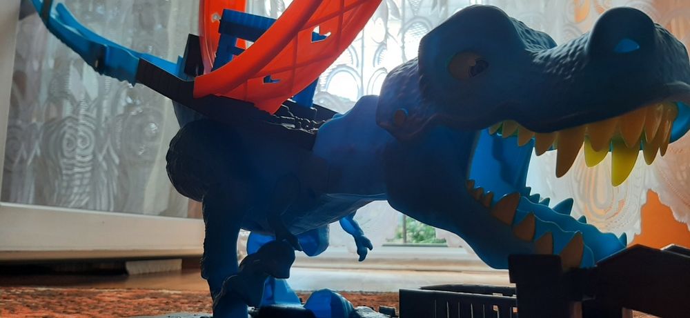 Hot wheels tor Pętla T-Rex'a Mattel