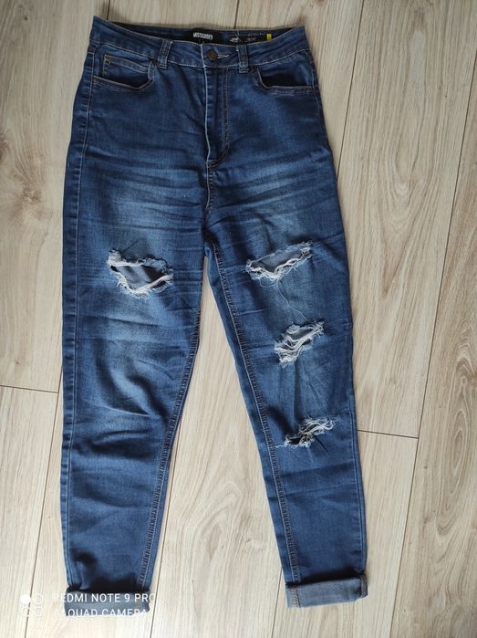 Jeansy damskie Missguided
