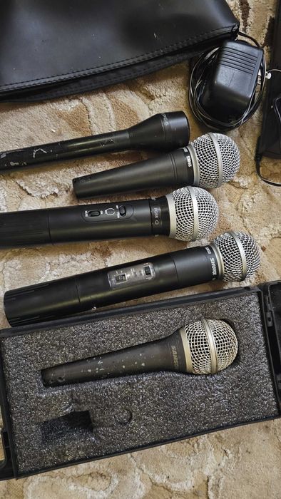 Shure sm 58, 87. Wh20 shure USA .Sm 48, VP64 Оригінал. Ідеальний стан.