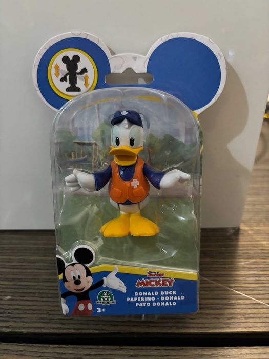 Boneco Articulado "Pato Donald" Disney Júnior - Novo, Selado