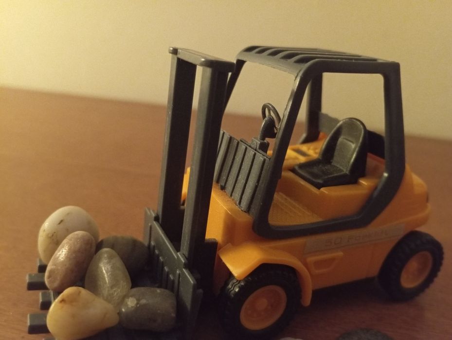 Veículos de obras miniaturas - carrinhos de brincar