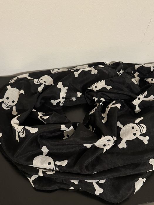 Chustka czaszki skull gothic rock punk