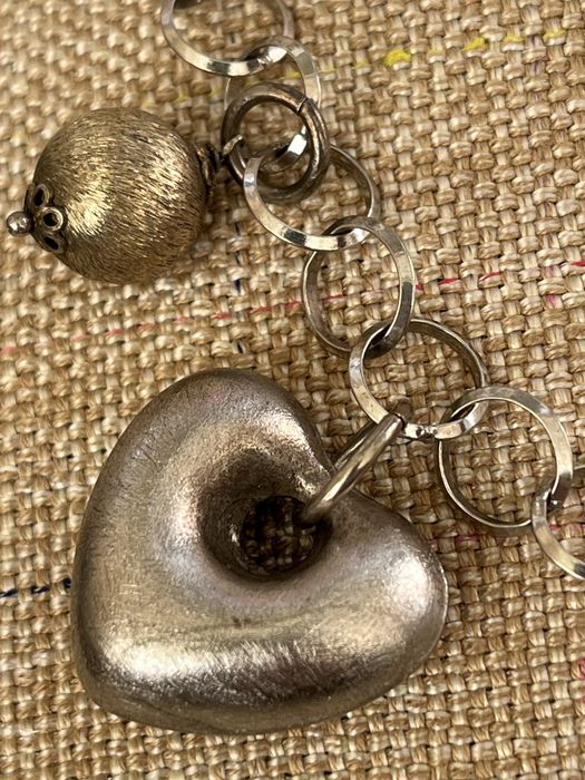 Колье серебрянное.