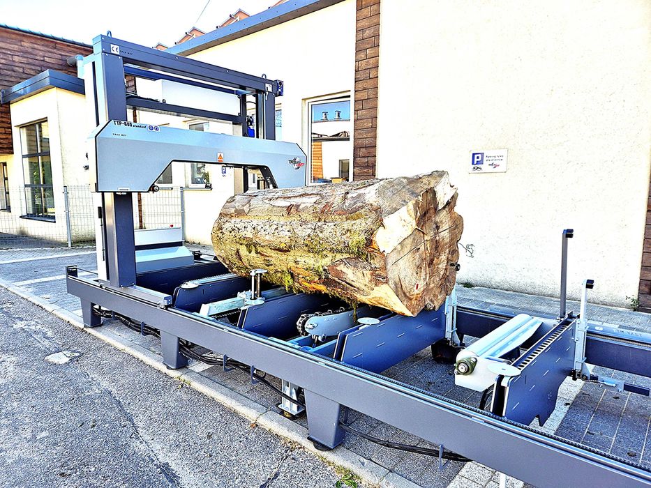 Trak taśmowy 160 cm do dużych kłód TTP-1500 Extreme Nowość od TRAK MET