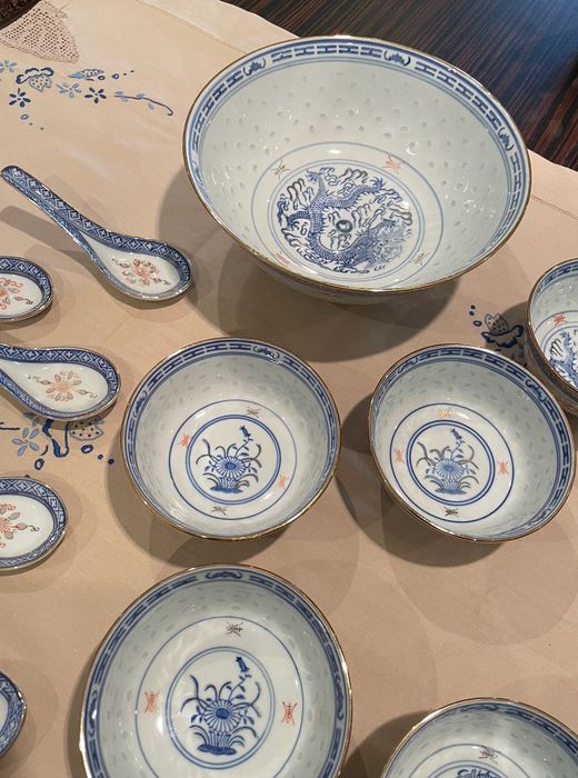 Porcelana Chinesa Bago de Arroz