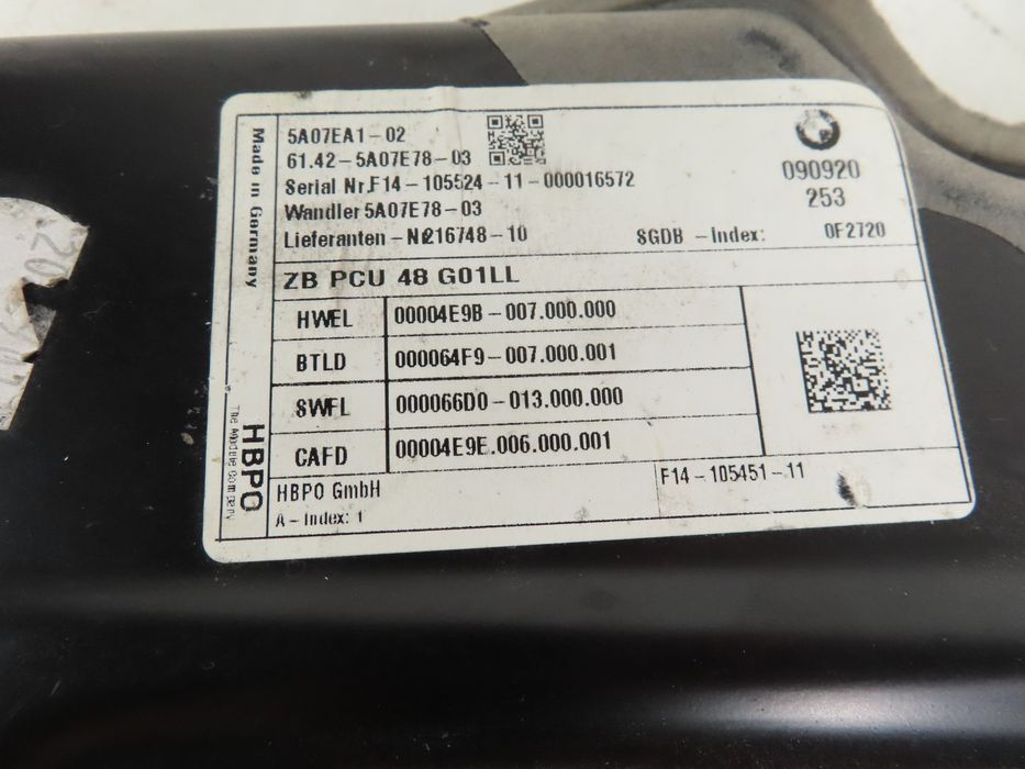 Módulo / Unidade Comando Bmw X3 Ref: 61425A45C31 / 61425A07E78