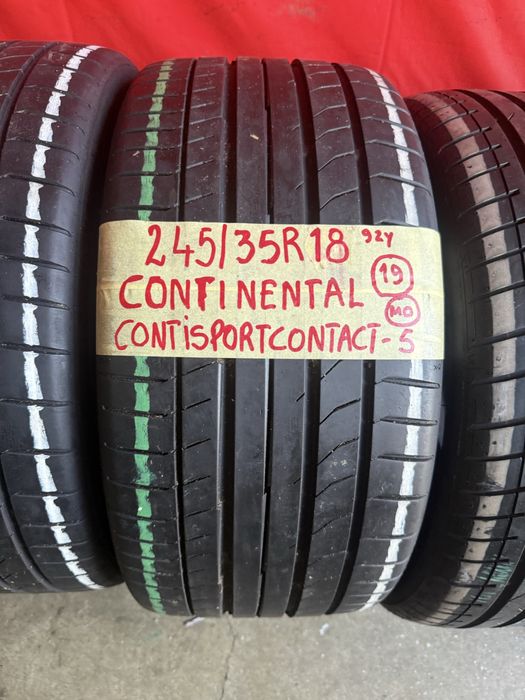 Pneus 215/40/18 + 245/35/18 Falken + Continental Como novos