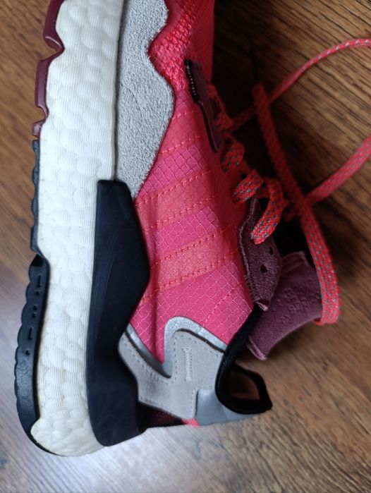 Adidas nite jogger 38.5, кросівки 38р, кроси 24.5см, на бусті кросівки