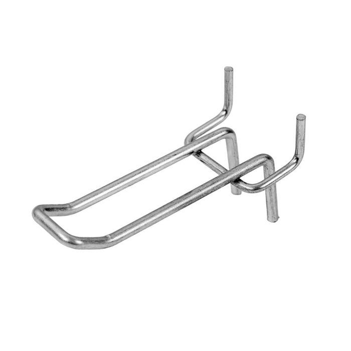 Podwójna Zawieszka Haczyk na tył Euro perforowany 10 cm