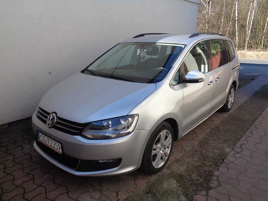 vw sharan 2015r 2.0 tdi 140 km