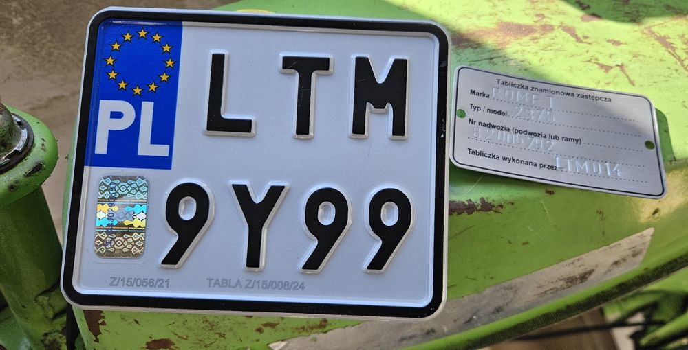 Romet 2375 zarejestrowany