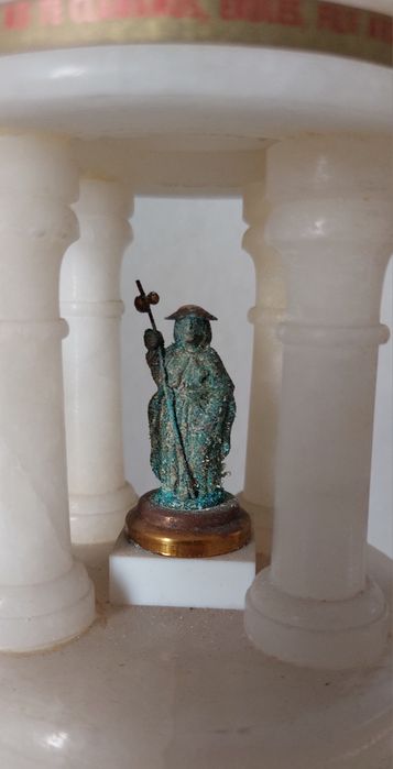 ORATÓRIO em Mármore com imagem.