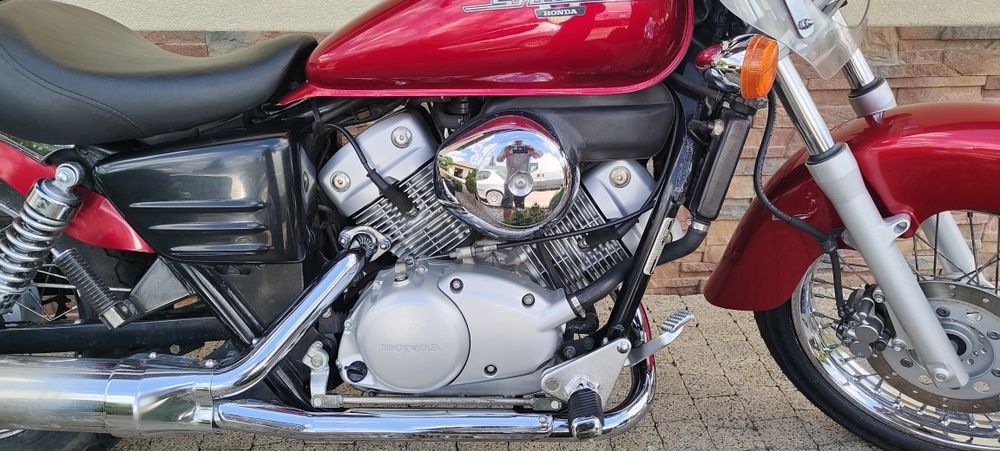 Honda shadow 125 kufry transport