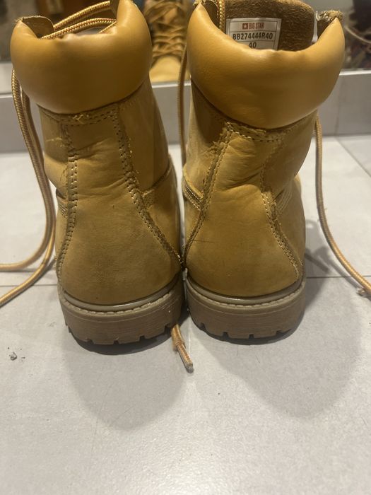 Trapery Big Star skorzane 40 jak nowe